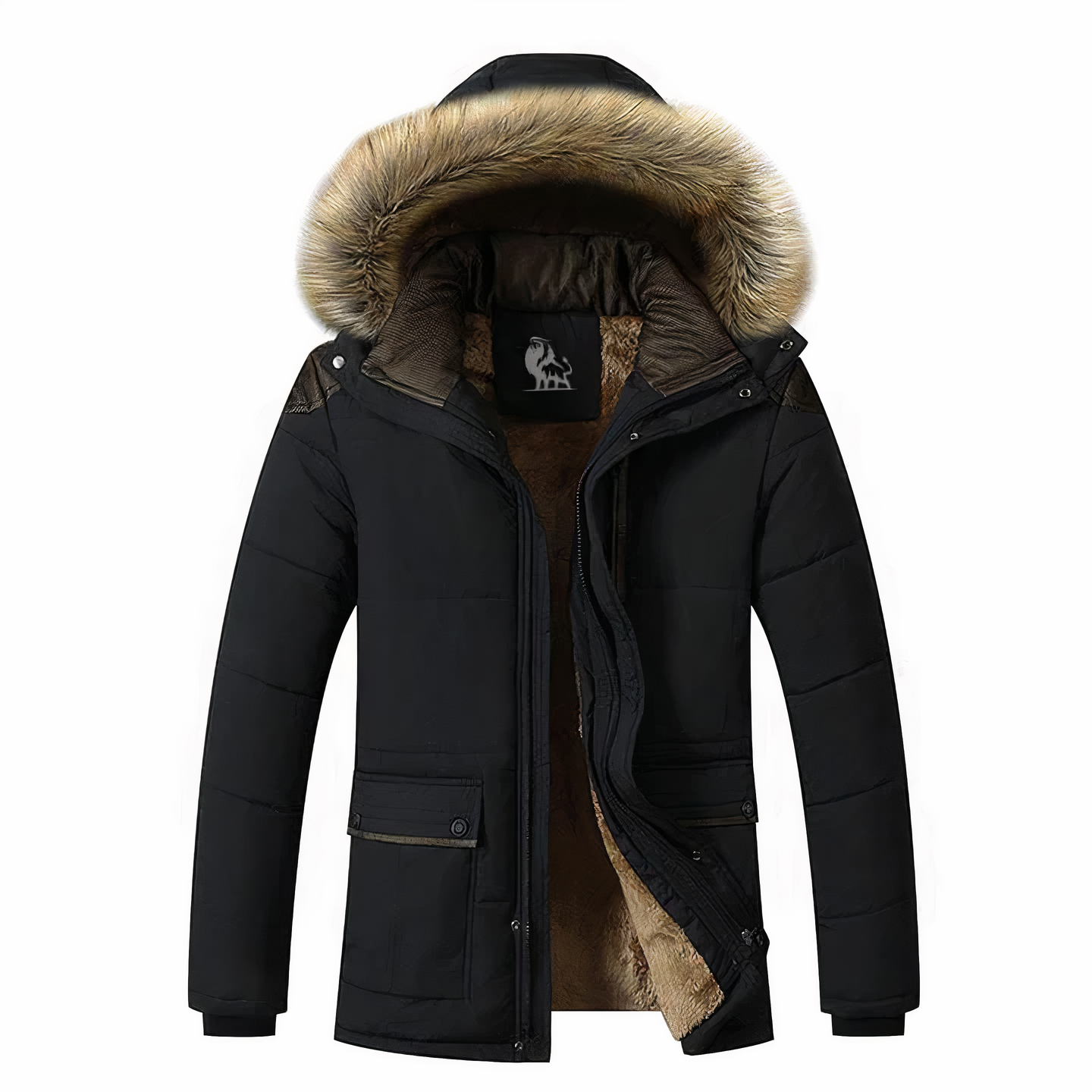 Krohn-e | Parka mit abnehmbarem Hut