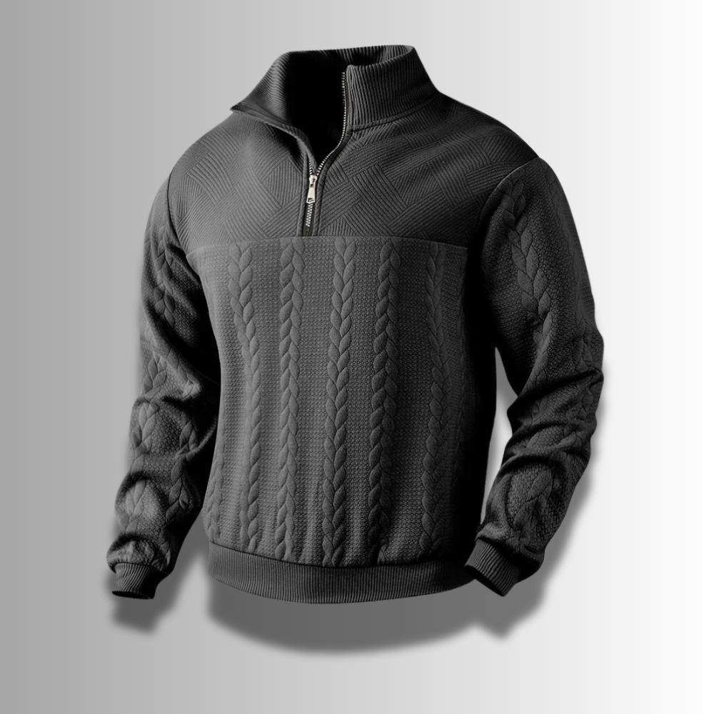 Feiner Herrenpullover aus reiner Merinowolle