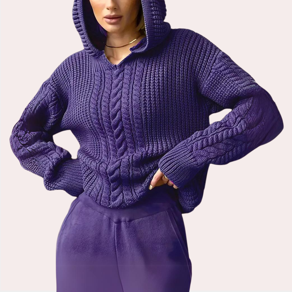Stilvoller Damen-Freizeitpullover THERESA – bequem geschnitten