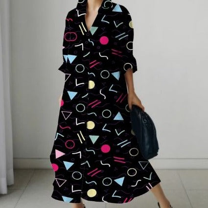 Elegantes Hemdkleid von Laura für Damen