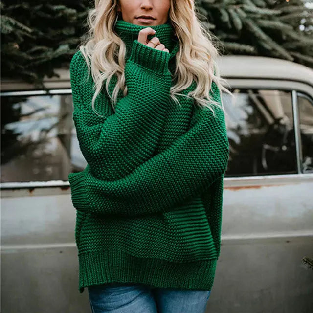 Krohn-e | Klassischer Rollkragenpullover Aus Strick