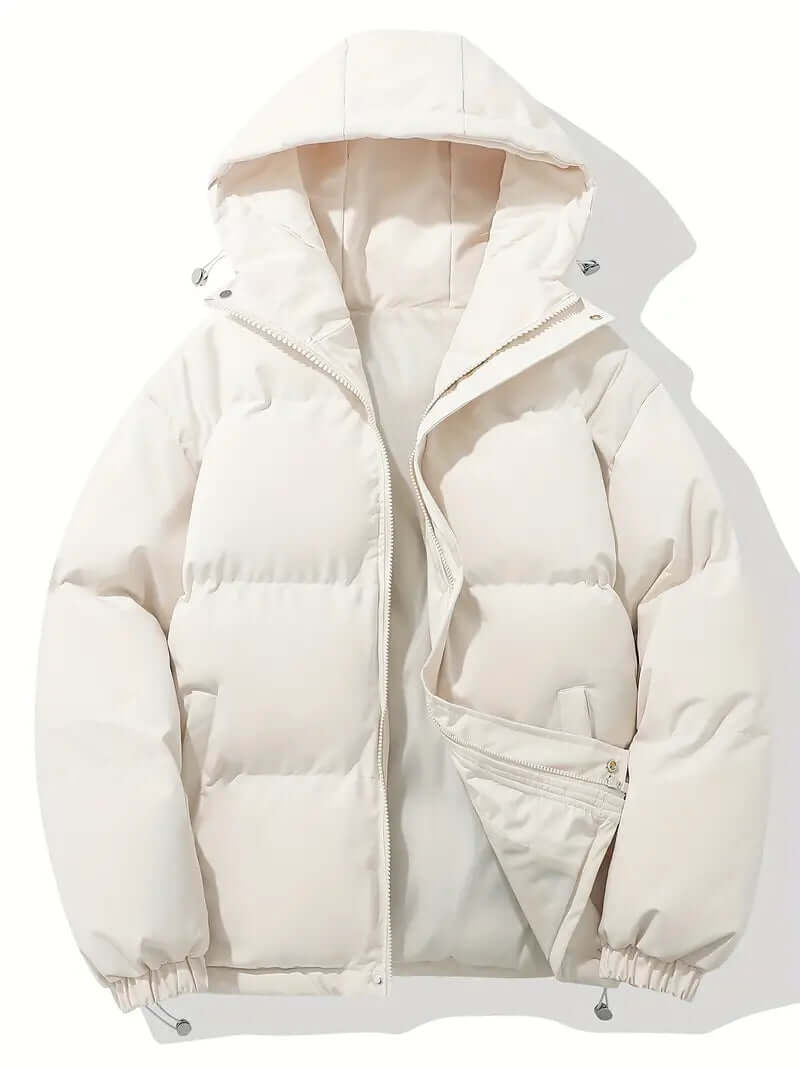 Krohn-e | Stylische Kapuzen-Pufferjacke für Frauen