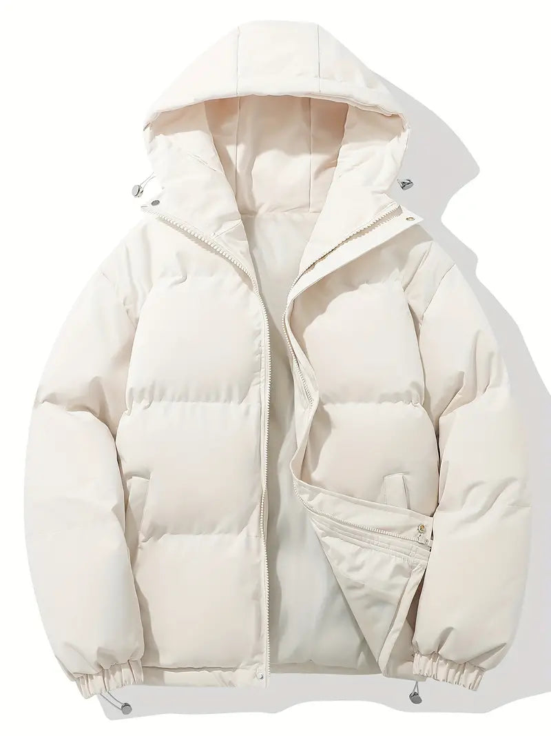 Krohn-e | Warme Jacke mit Kapuze Damen Reguläre Passform Belle Couture Essential Praktisch