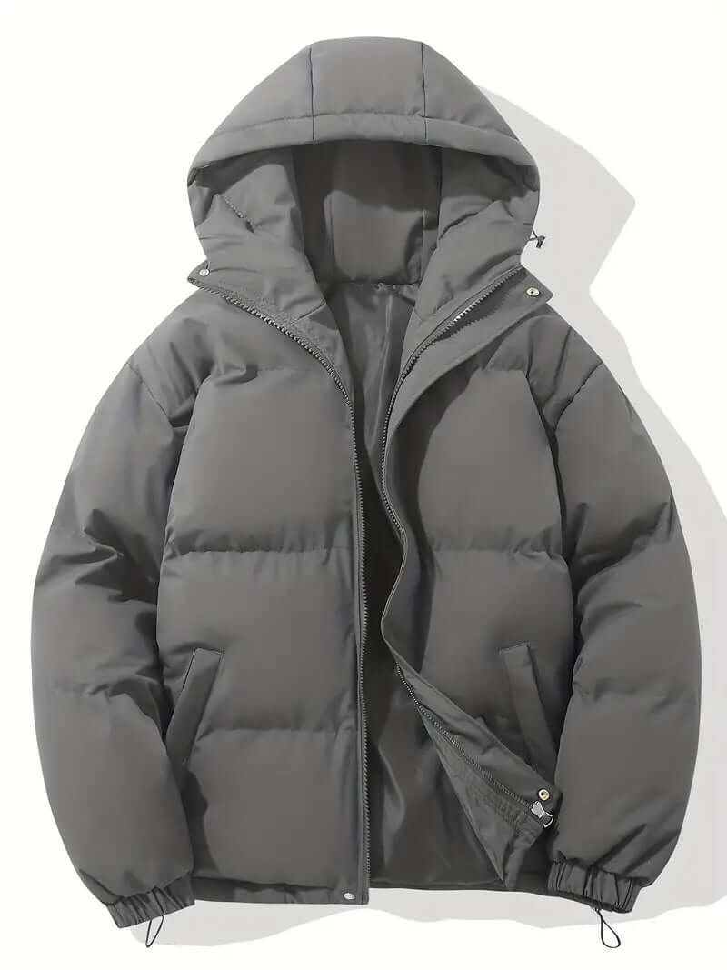 Krohn-e | Stylische Kapuzen-Pufferjacke für Frauen