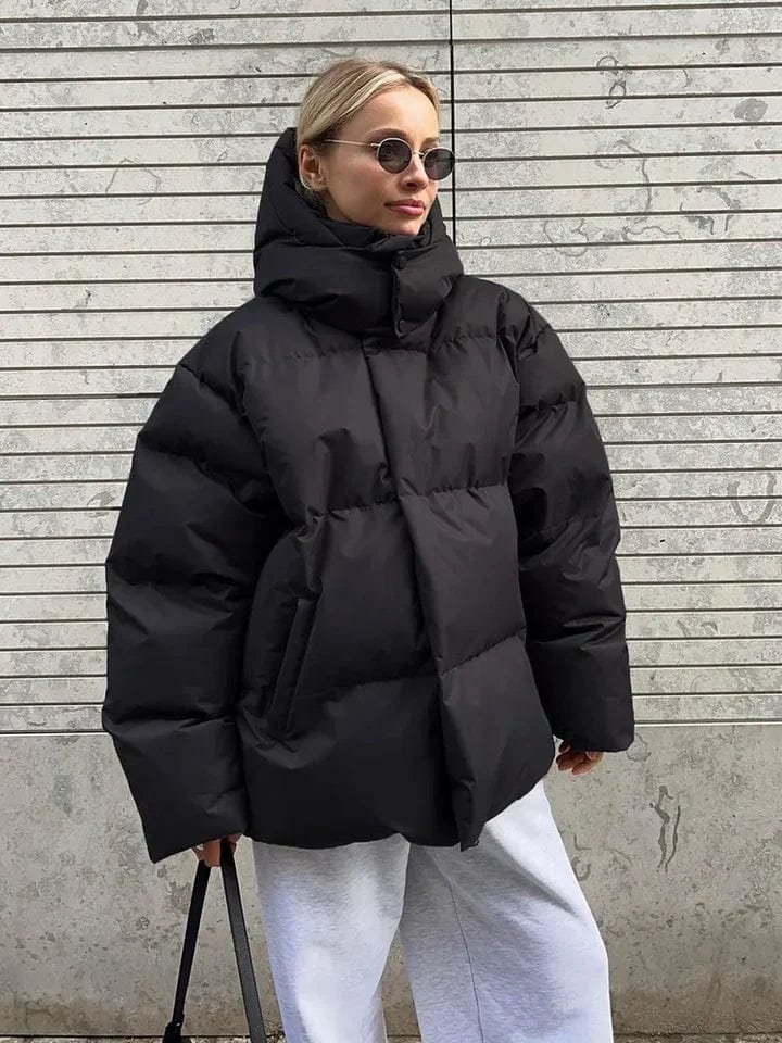 Krohn-e | Damen Übergroße Pufferjacke Gemütliche und Modische Wärme