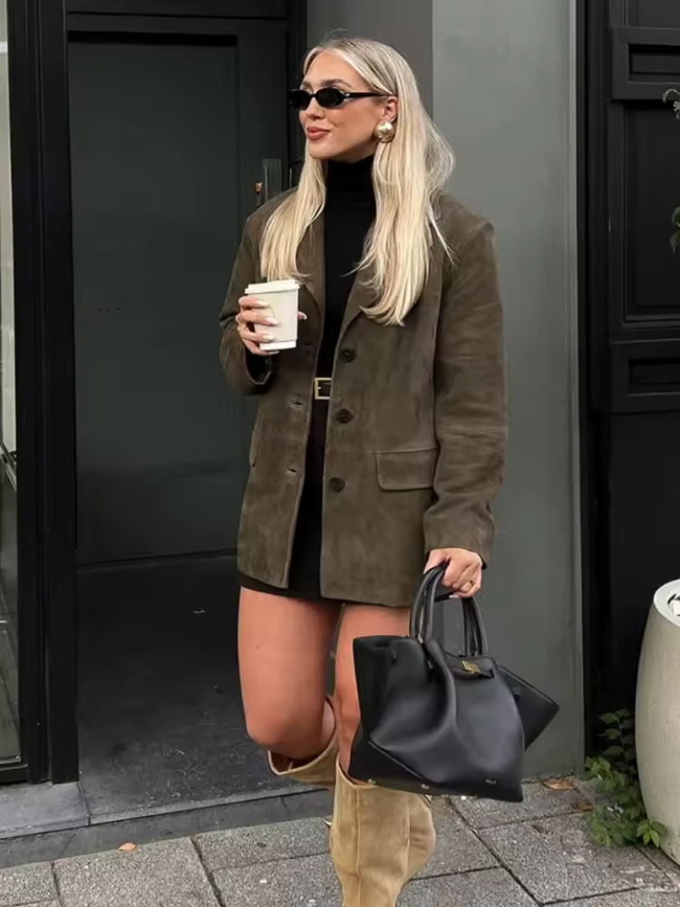 Krohn-e | Übergröße Wintermantel für Damen Schick, Warm und Praktisch