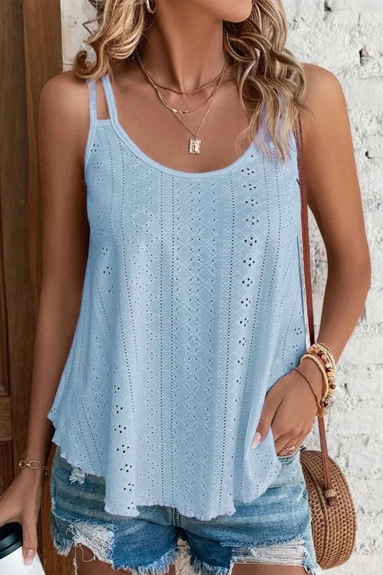 Strapless Tank Top by Fudus, Round Neck