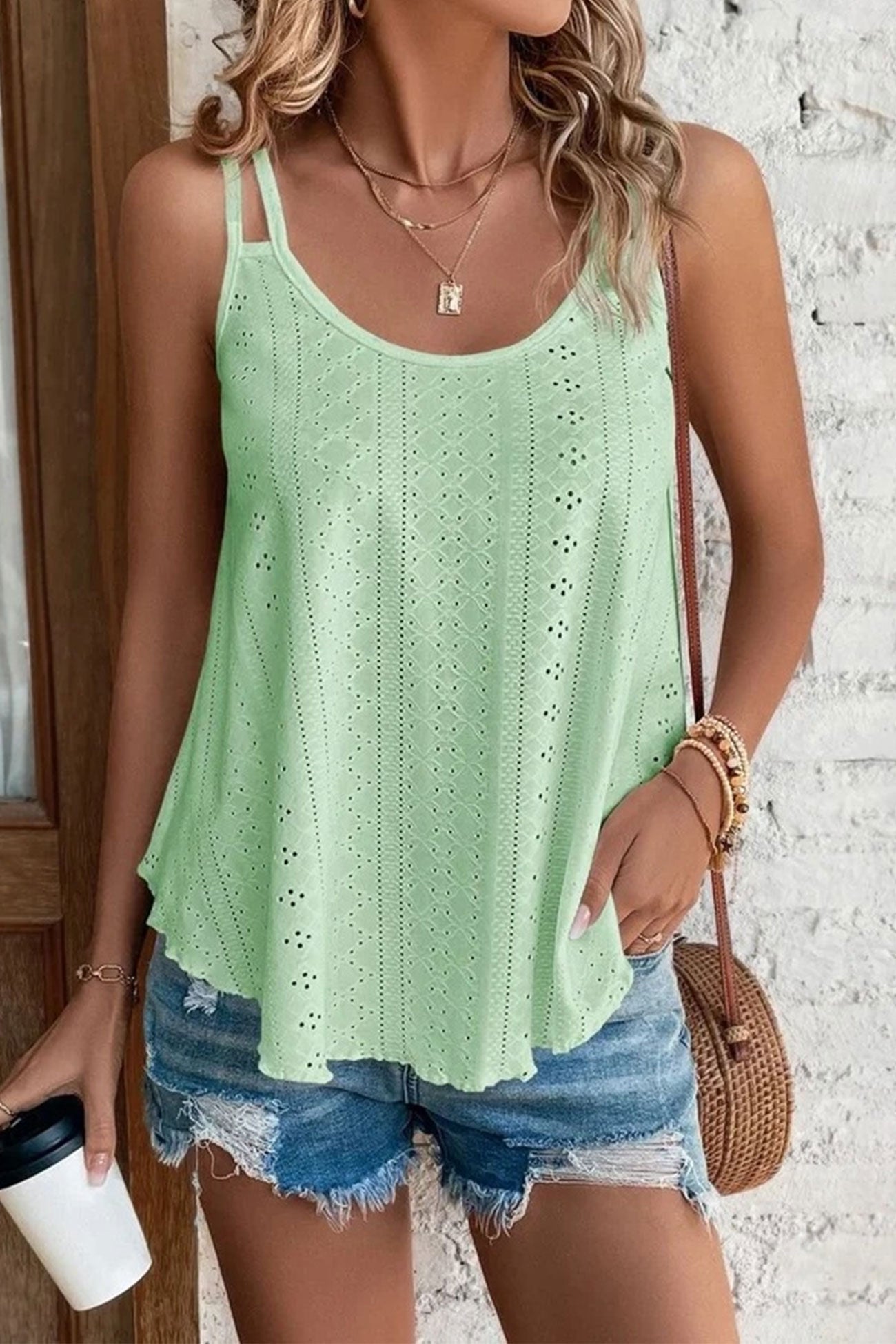 Strapless Tank Top by Fudus, Round Neck