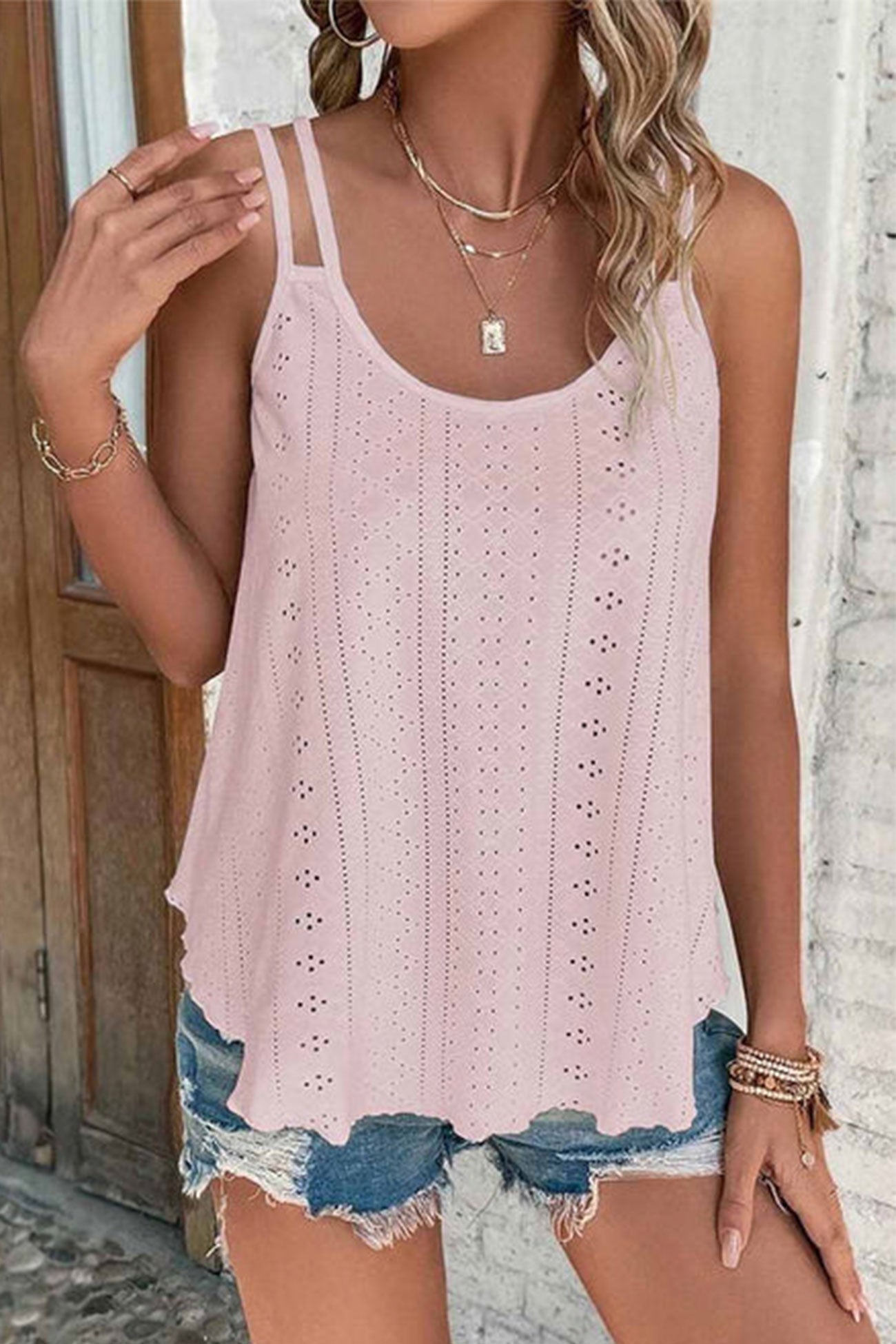 Strapless Tank Top by Fudus, Round Neck