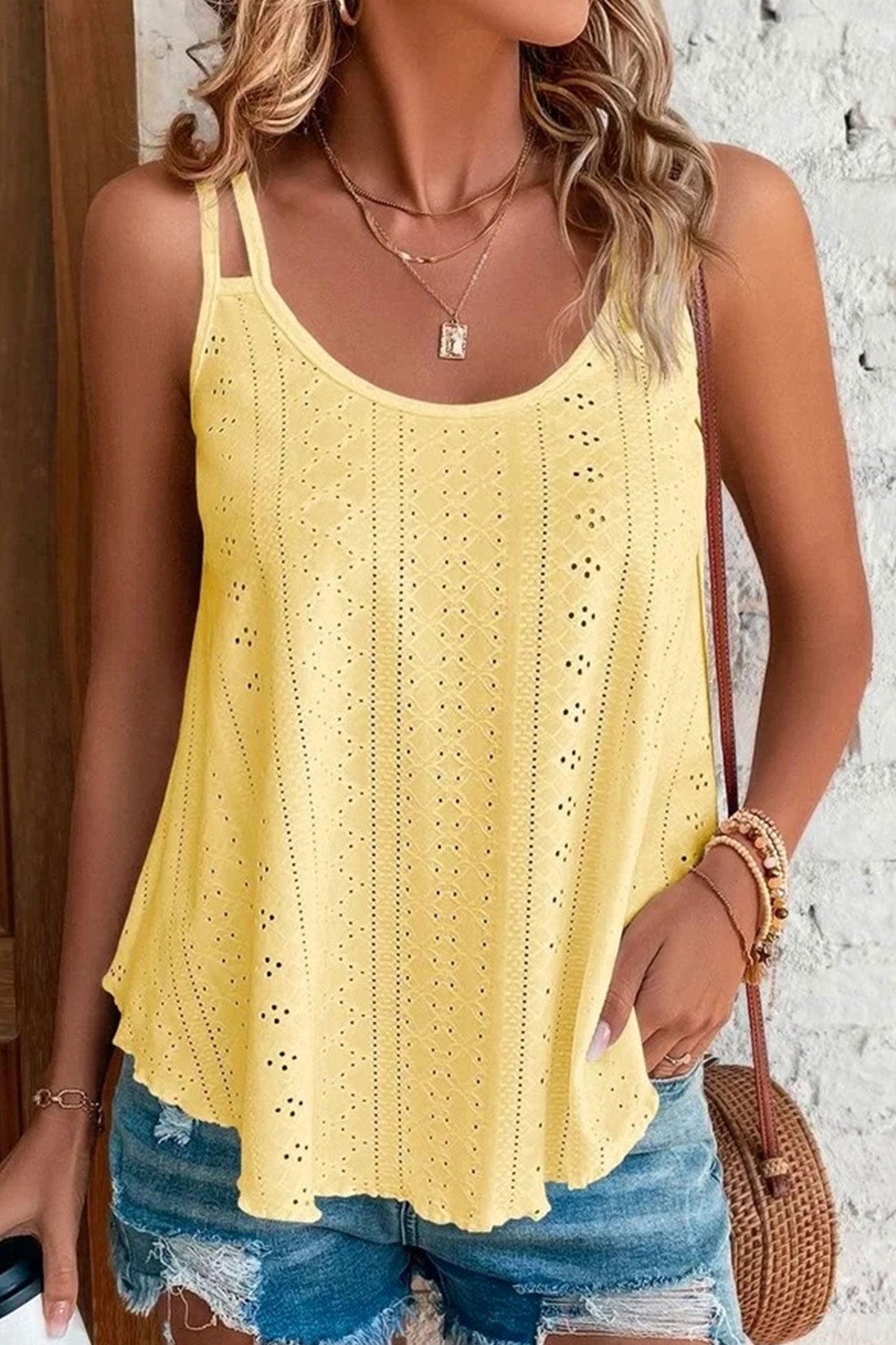 Strapless Tank Top by Fudus, Round Neck