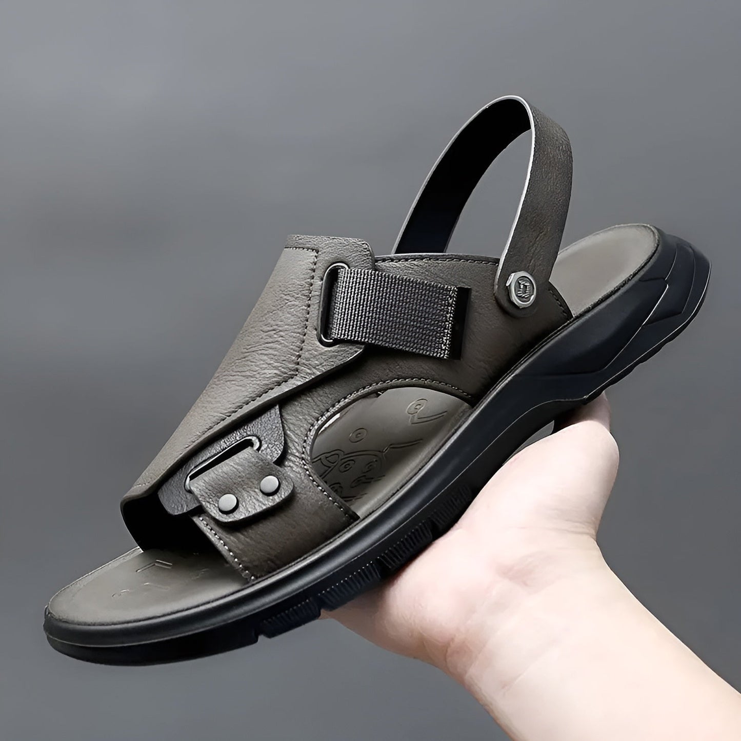 Leichte und bequeme Herrensandalen für den Sommer