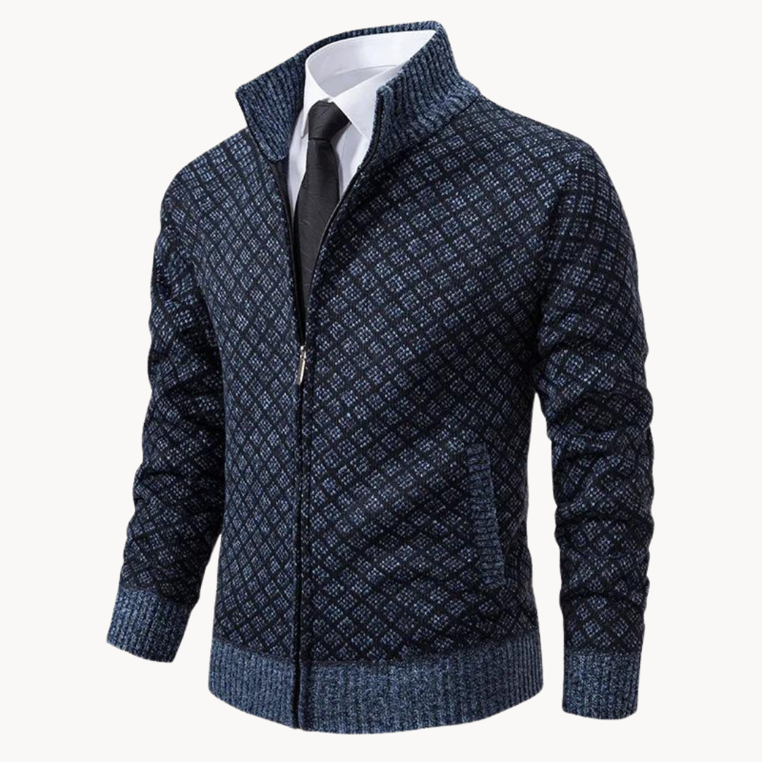 Krohn-e | Rollkragenjacquardstrick