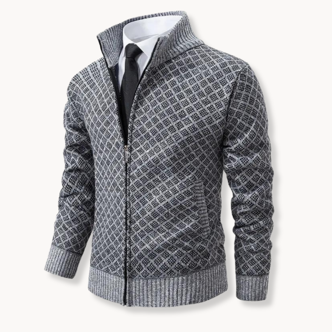 Krohn-e | Rollkragenjacquardstrick