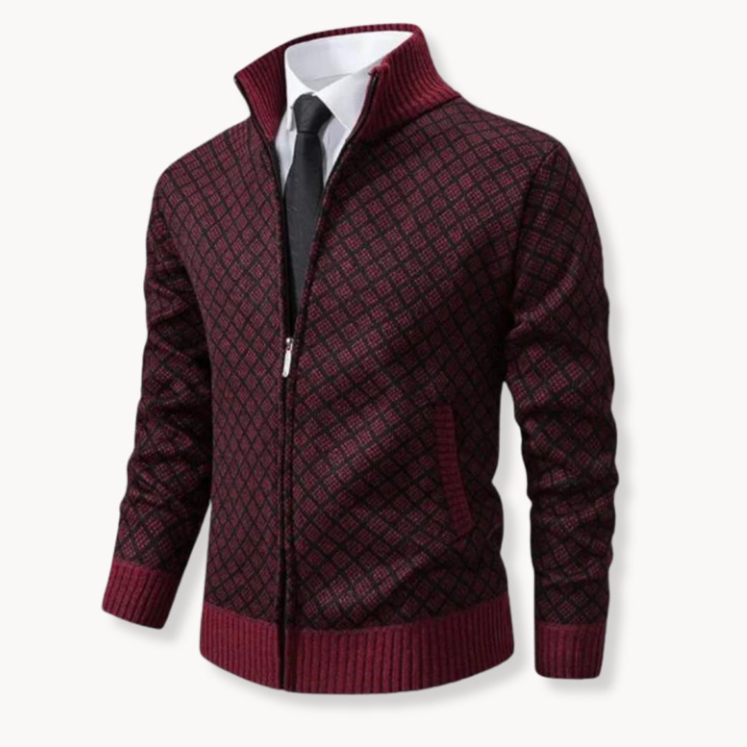 Krohn-e | Rollkragenjacquardstrick