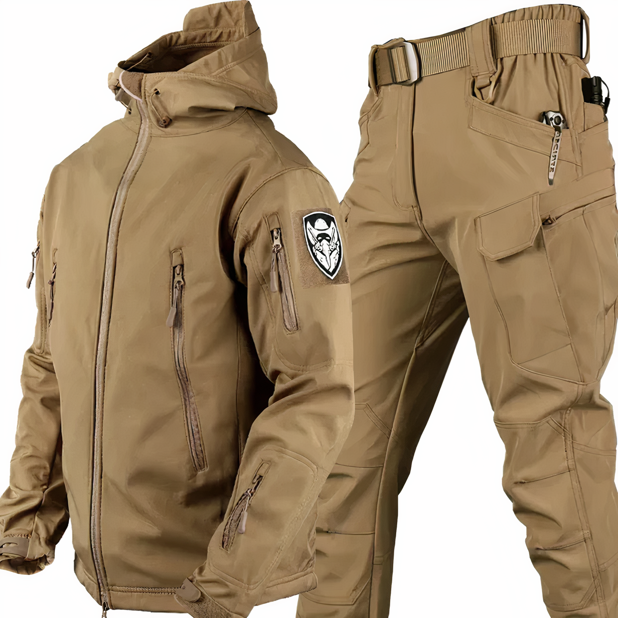 Krohn-e | Militärjacke und Hose Set