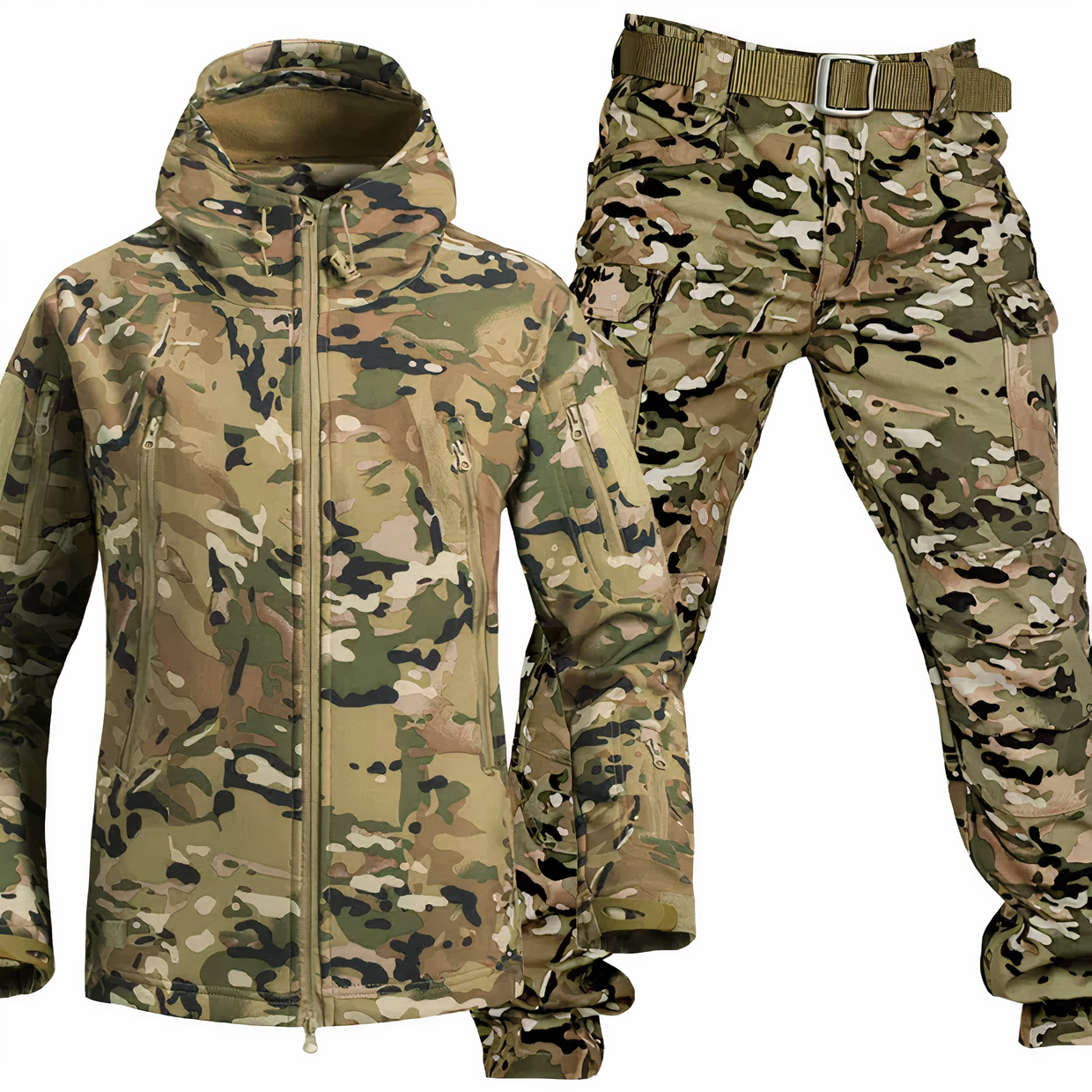 Krohn-e | Militärjacke und Hose Set
