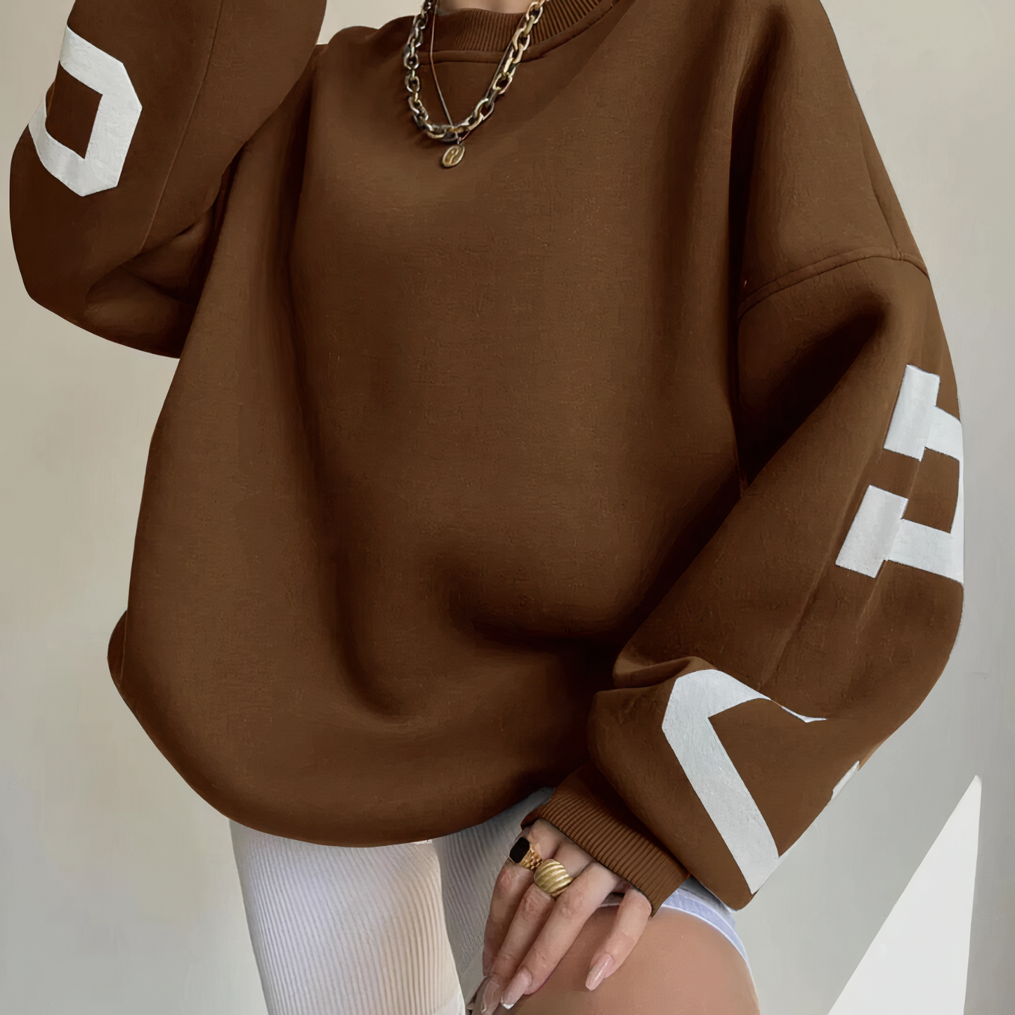 Finley: Oversize Klassischer Pullover