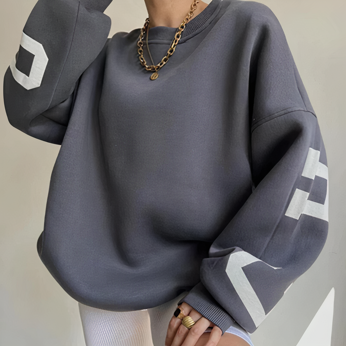 Finley: Oversize Klassischer Pullover