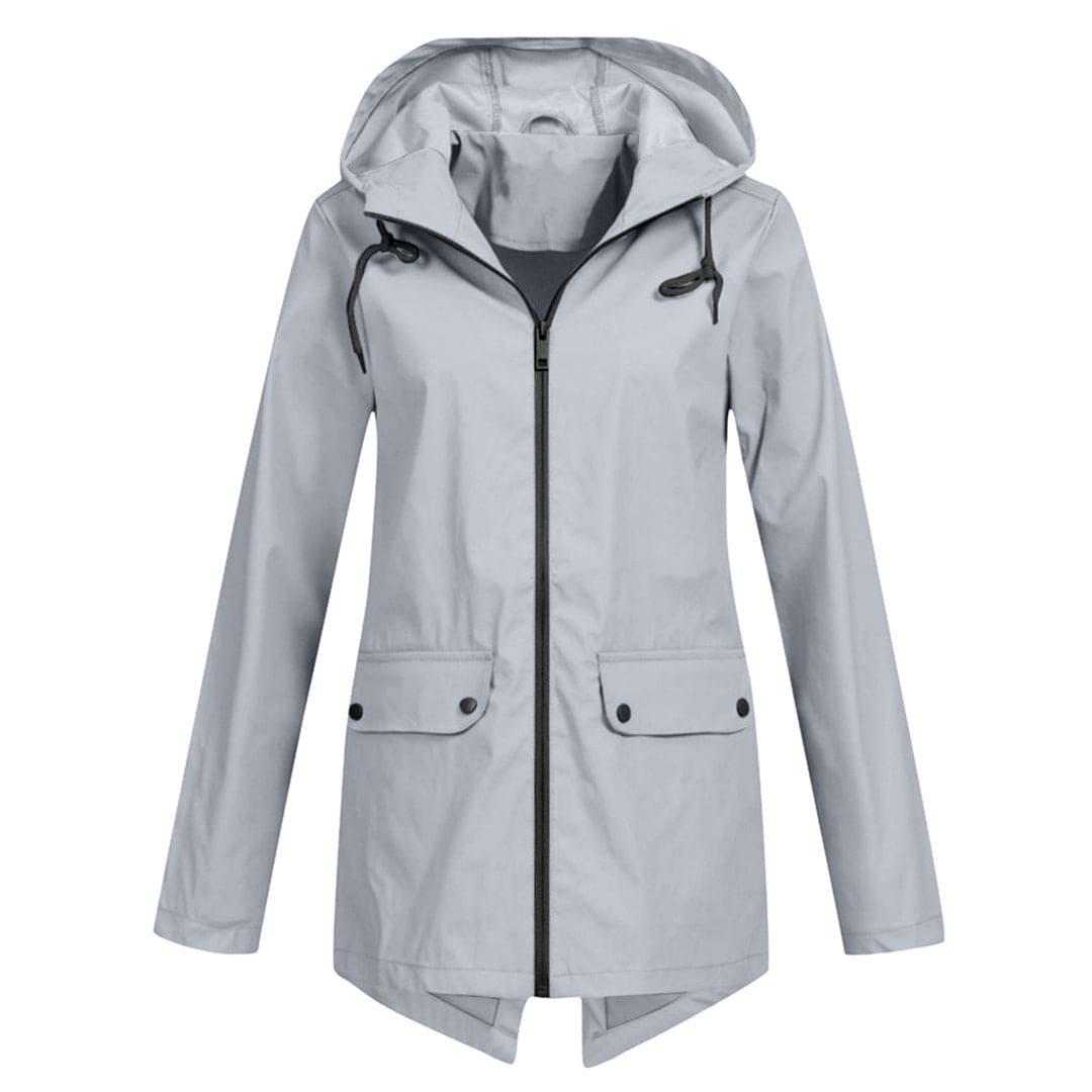 Krohn-e | Damen wasserdichte Jacke mit Kapuze