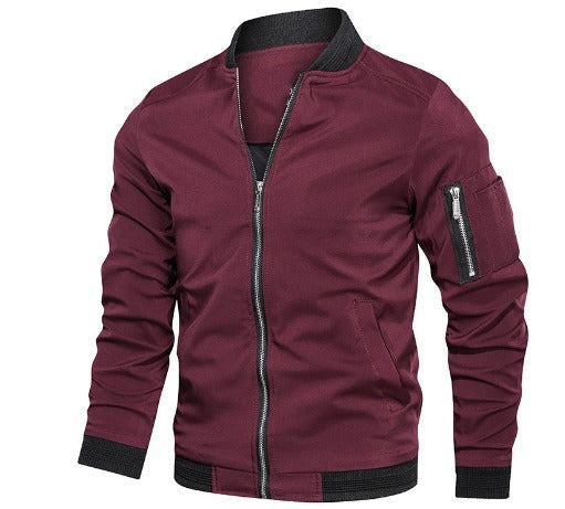 Krohn-e | Bomberjacke Polyester Leicht, Praktisch