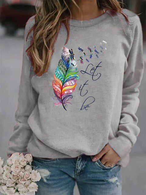 Krohn-e | Bedruckter Winterpullover