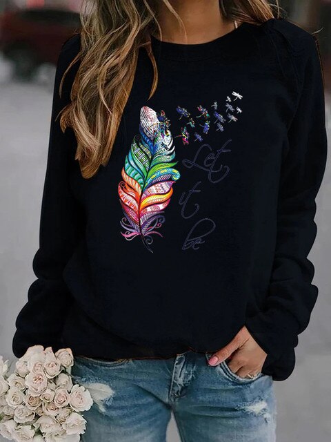 Krohn-e | Bedruckter Winterpullover