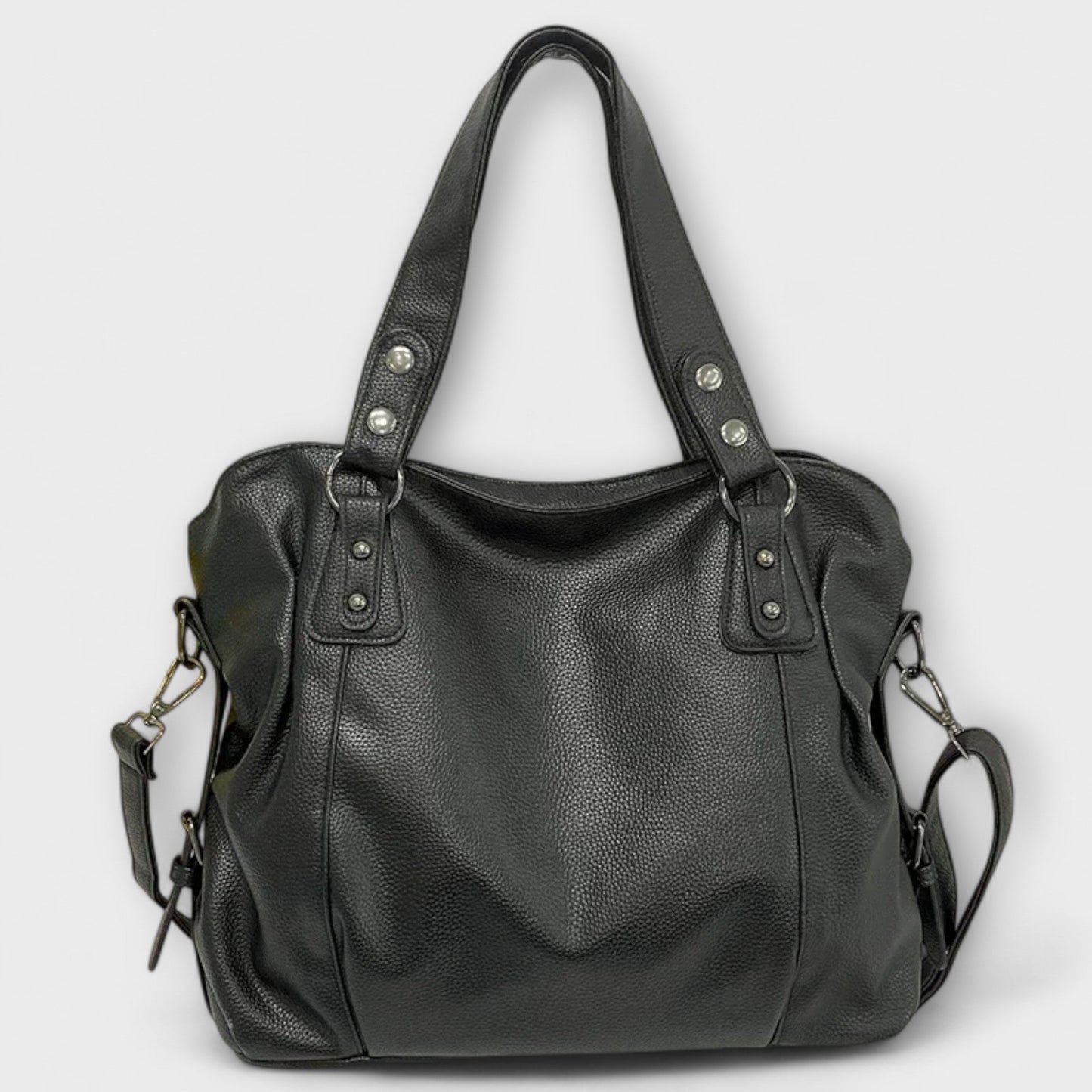 KROHN-E Damen Schultertasche Elegantes Design Vielseitig Braun
