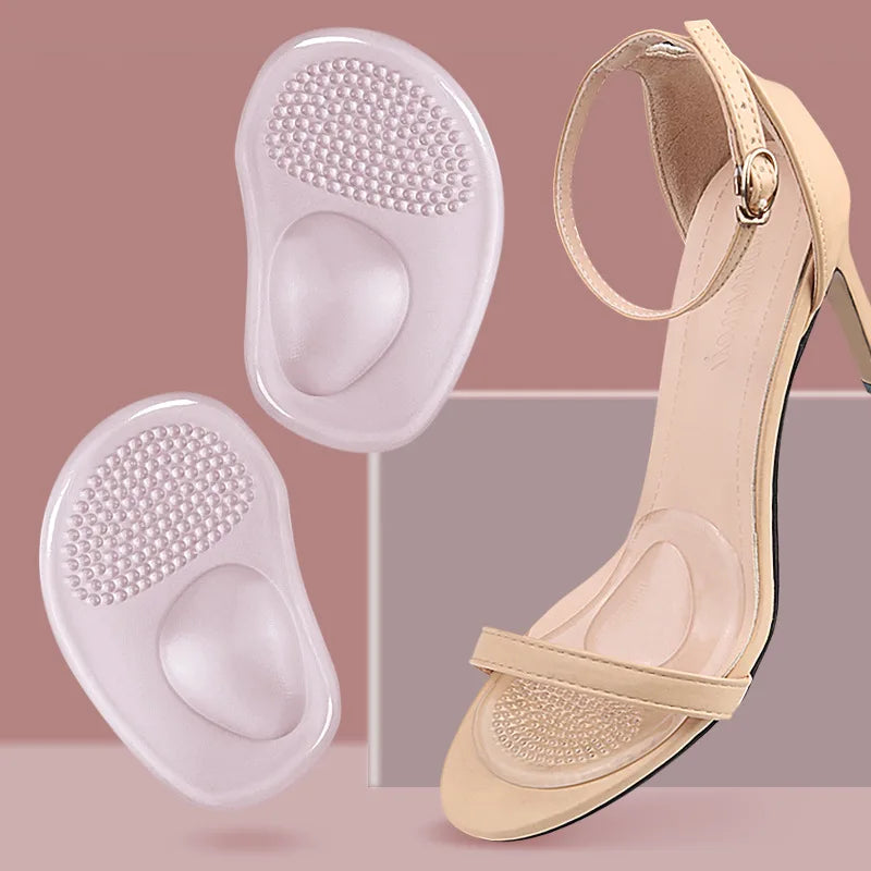 Einlegesohlen mit orthopädischem Silikongelkissen
 - Krohn-e