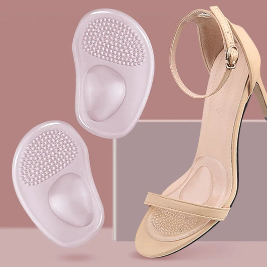 Einlegesohlen mit orthopädischem Silikongelkissen
 - Krohn-e