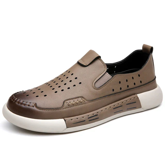 LuxusMann Loafer aus Atemleder