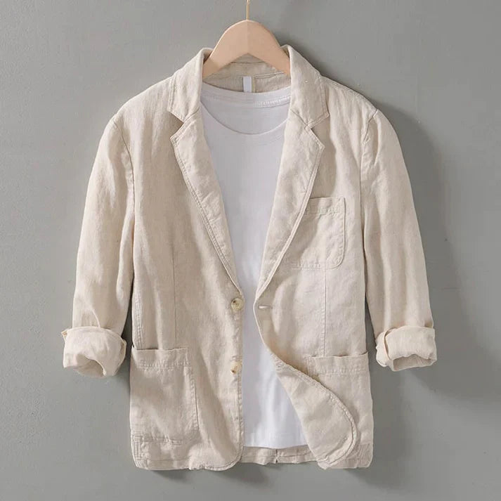 Krohn-e | Leichter Leinen Blazer