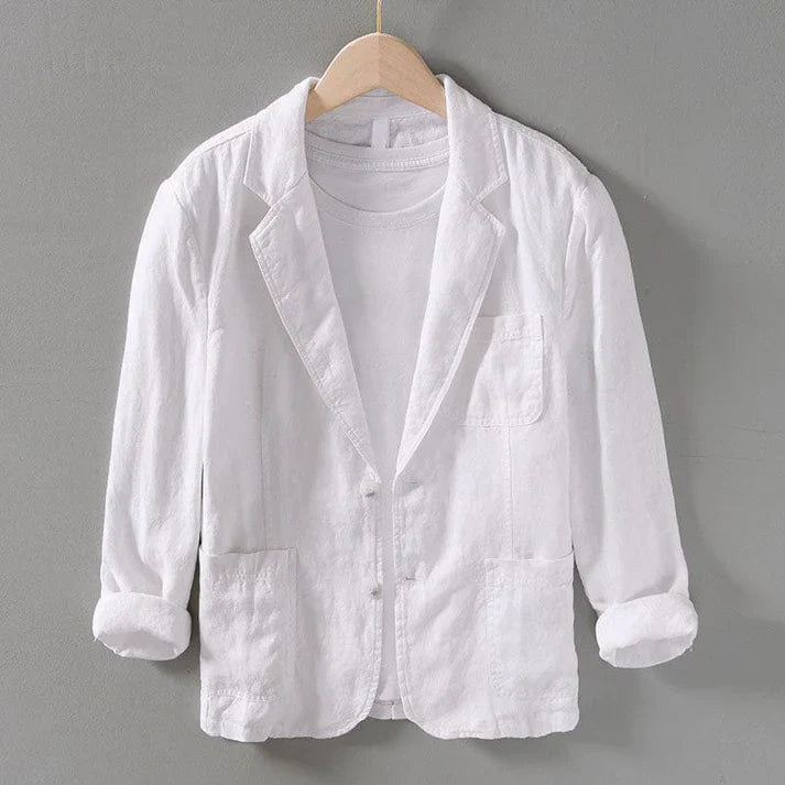 Krohn-e | Leichter Leinen Blazer