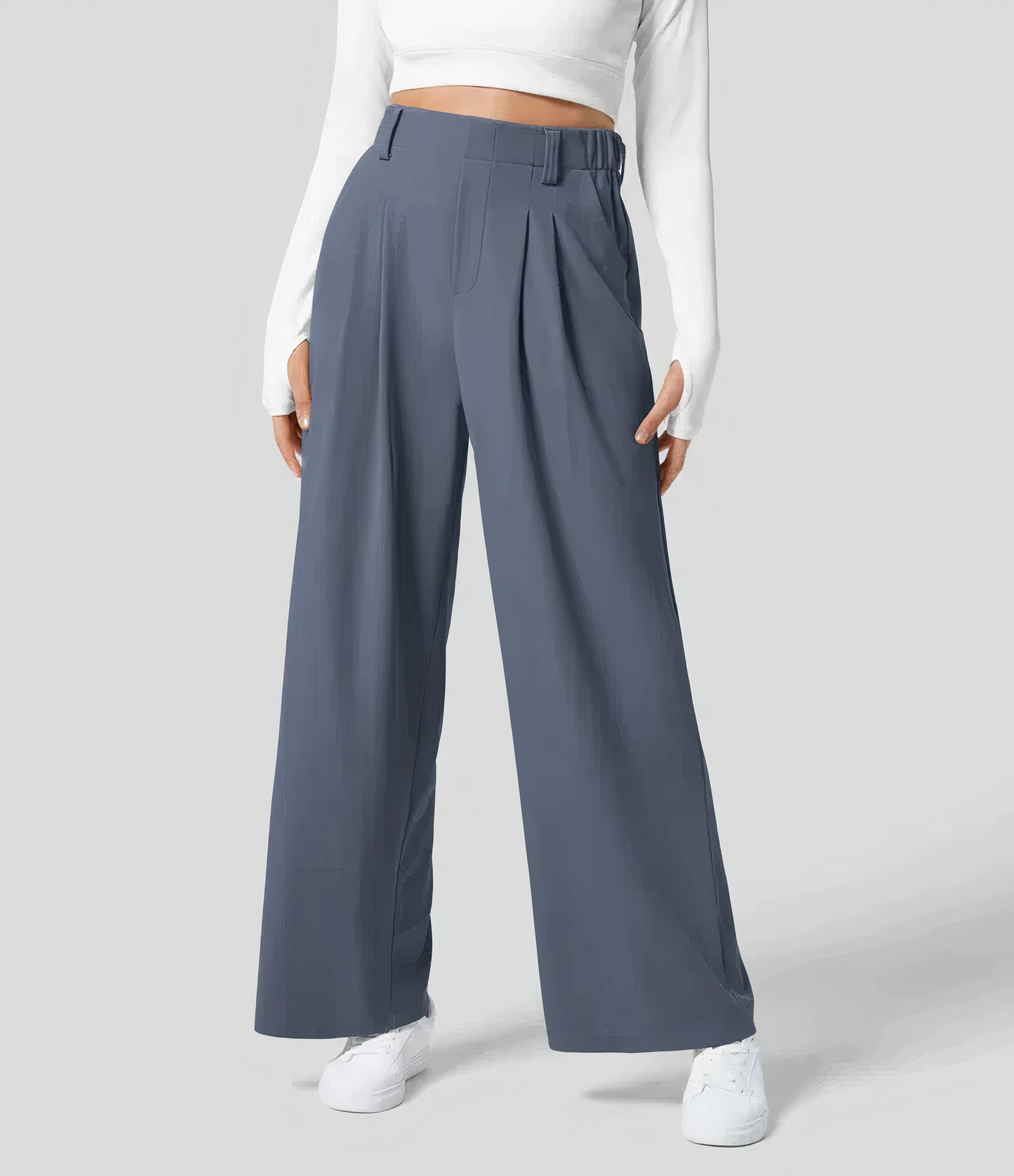 Georgia High-Waisted Loose Trousers