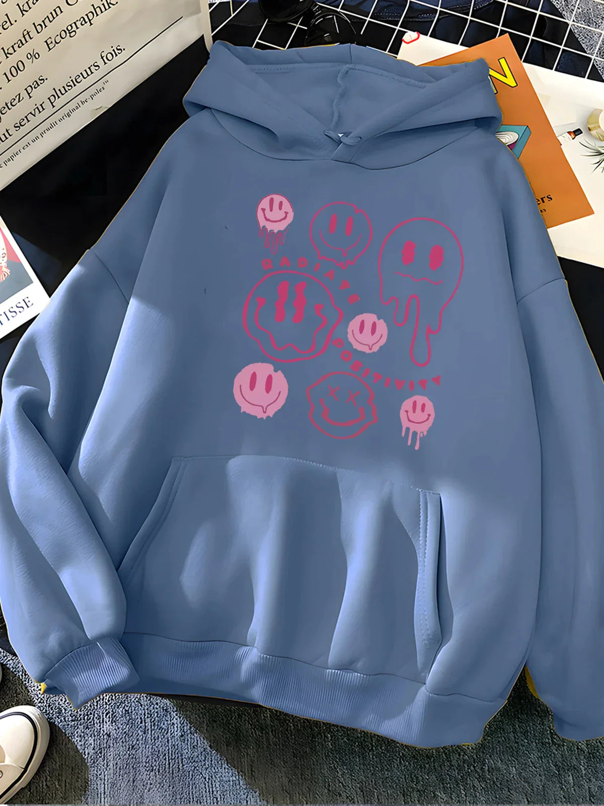 Hoodie mit lustigem Grafik-Design - Gia