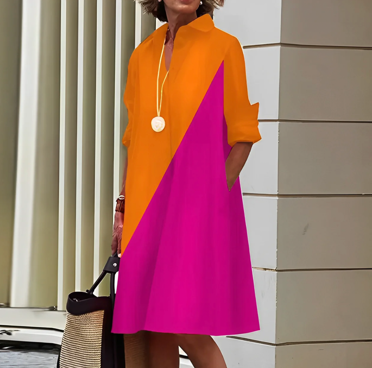 Midi-Kleid Shyla für Damen