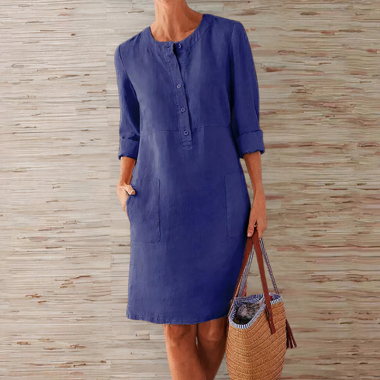 Komfortables Frühlings-Sommerkleid Ginny