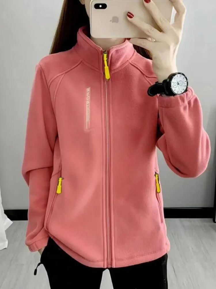 Frauen Fleecejacken Casual - Gisel