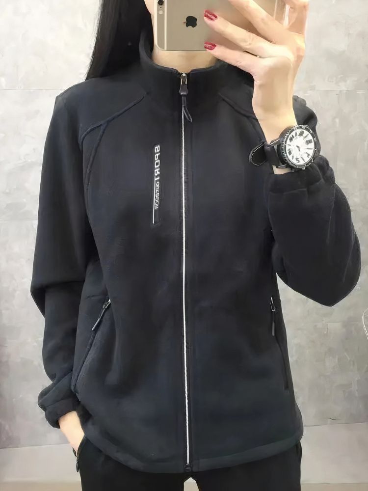 Frauen Fleecejacken Casual - Gisel