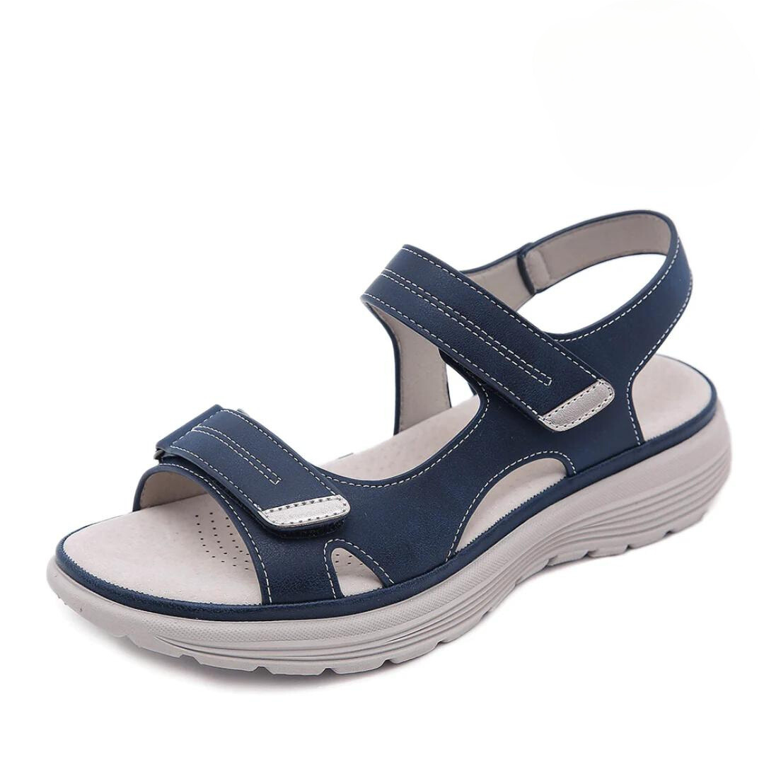 KROHN-E Orthopädische Sandalen Fußbett Komfort Gesundheitsschuhe