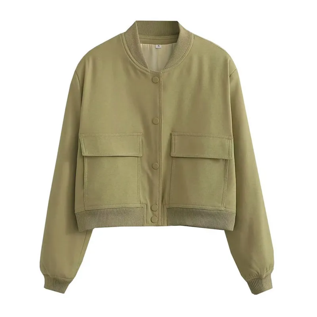 Krohn-e | Gekürzte Varsity Jacke - Stilvoll & Lässig