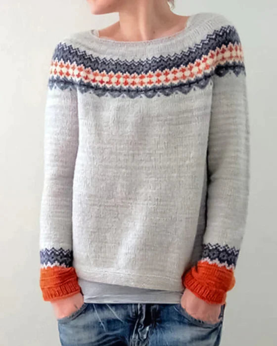 Krohn-e | Bunt und modischer Pullover