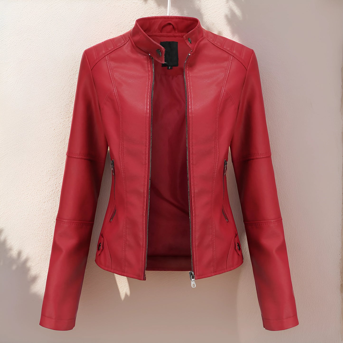 Modische Lederjacke für Damen - Grissel
