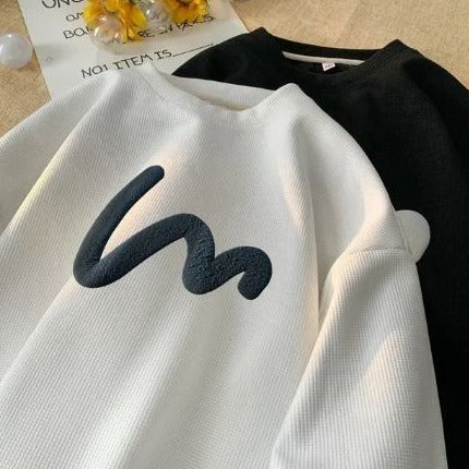 Herren-Sweatshirts mit Wellenmuster von Nell