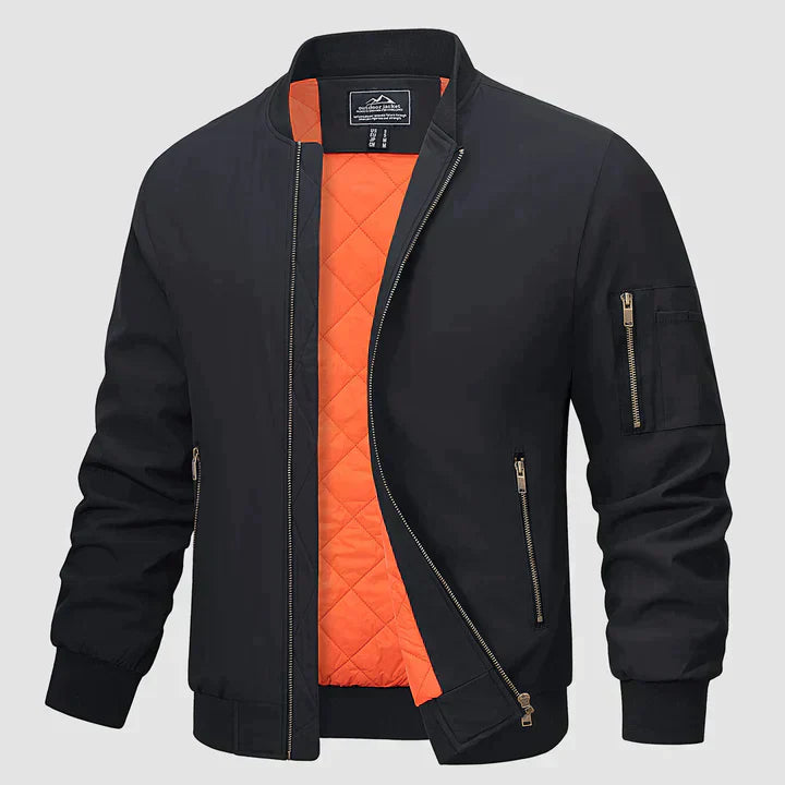 Herren Bomberjacke mit stylischen Armtaschen
