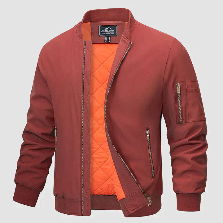 Herren Bomberjacke mit stylischen Armtaschen