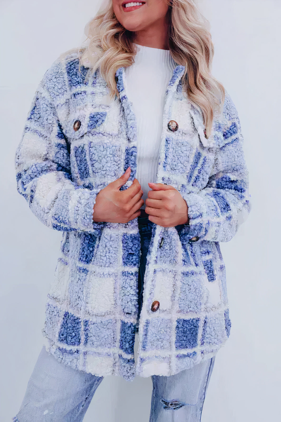 Krohn-e | Eleganter Warmer und Bequemer Damenmantel Aus Fleece