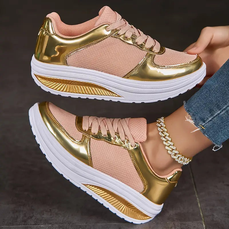 Serilda Neue Sommer Turnschuhe mit dicker Sohle