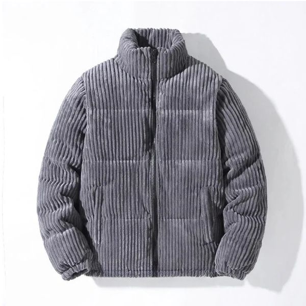 Winterparka für Herren in Grau