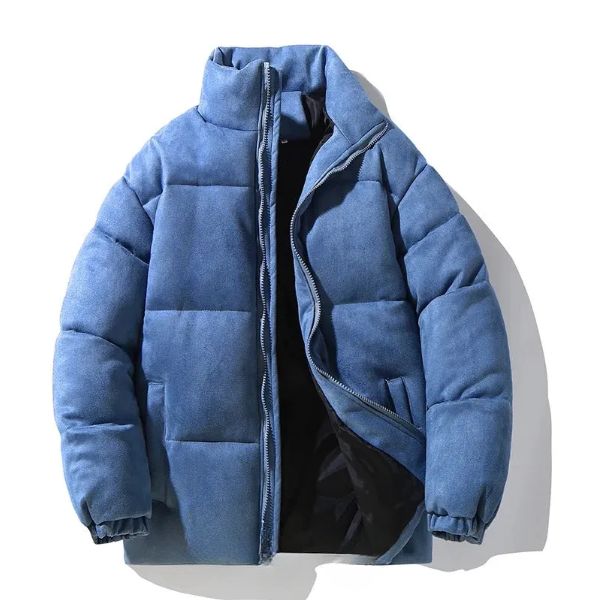 Winterparka für Herren in Grau