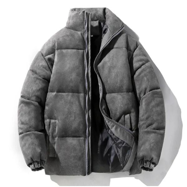 Winterparka für Herren in Grau